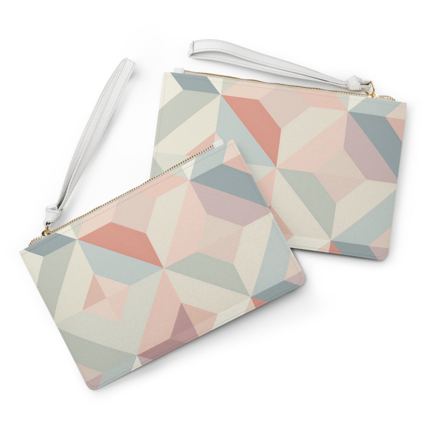 Pink Geo Chic Clutch