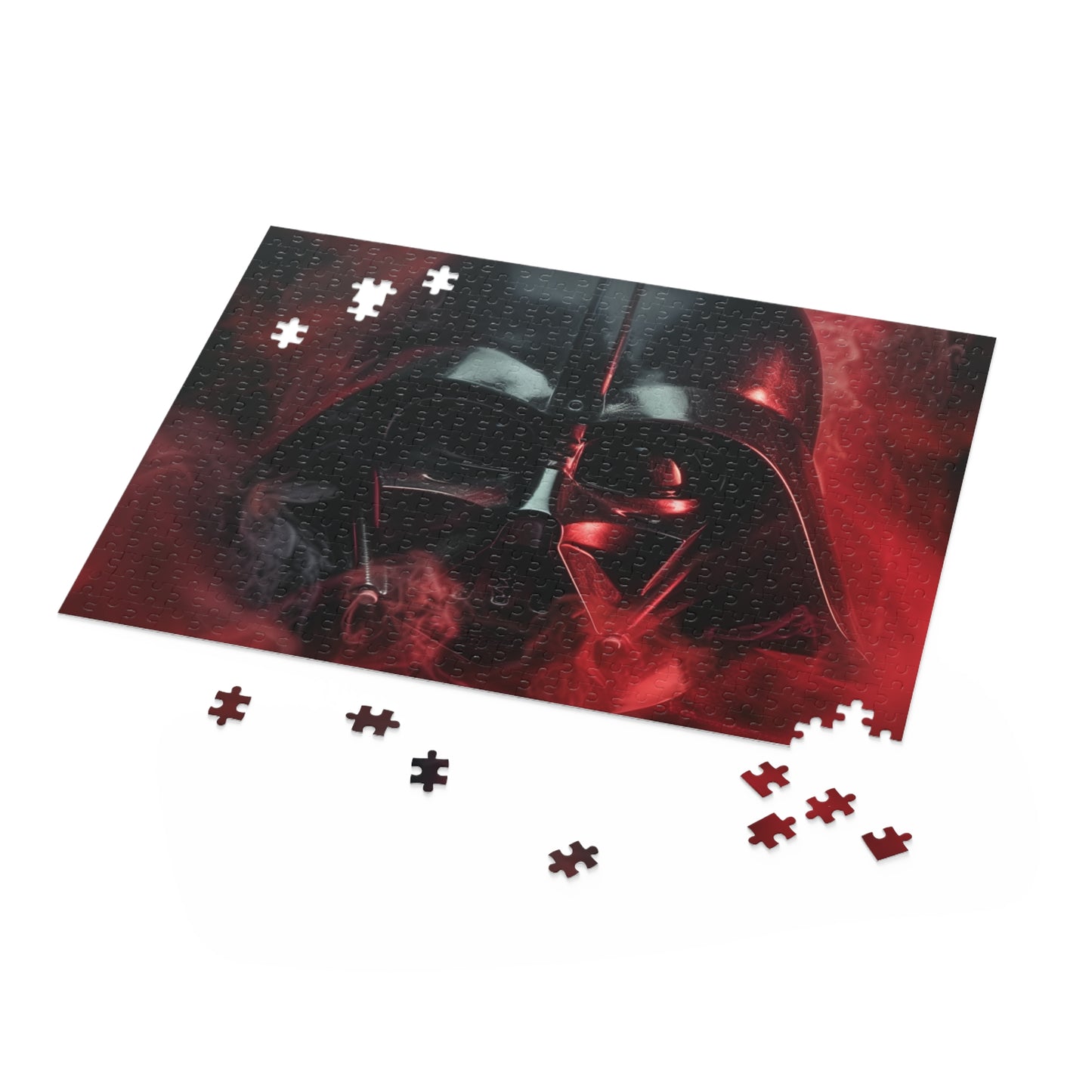 "Discover the Sith Lord Jigsaw Puzzle with Darth Vader design - perfect for Star Wars fans and puzzle lovers"