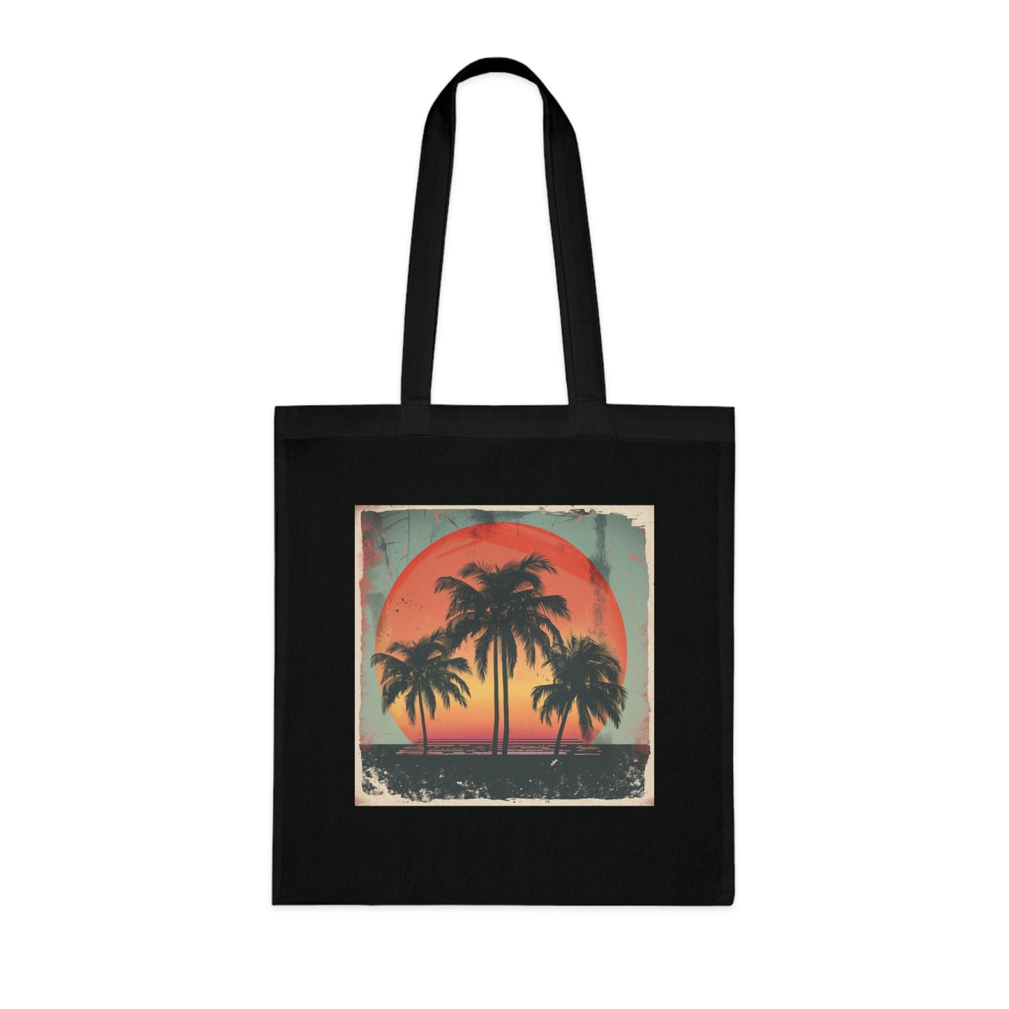 Sunset Palms Tote Bag