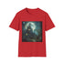 Moonlit Citadel Enchanted Forest Graphic Unisex Softstyle T-Shirt