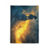 Dream Weaver Creating World from Light — Plush Fleece Throw Blanket — Product Detail View 10