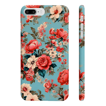 Vintage Fabric Collage Phone Case