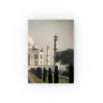 "Capture Your Journey Through India with Taj Mahal Reflections Journal - High-Quality, Stylish, Perfect for All Seasons - Great Gift Idea"