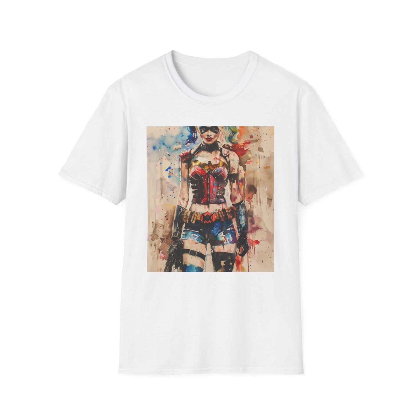 Gotham's Jester: A Harley Quinn T-Shirt