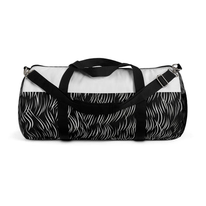 Strokes Pattern Duffel Bag