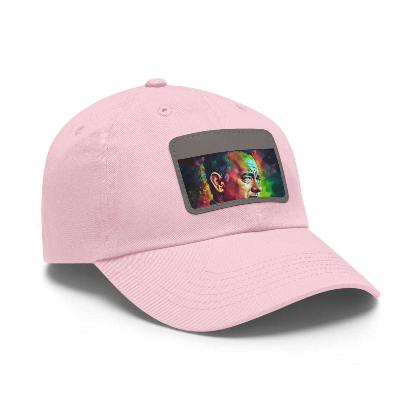 Neon Watercolor Splatter Baseball Cap Inspired by Tom Hanks