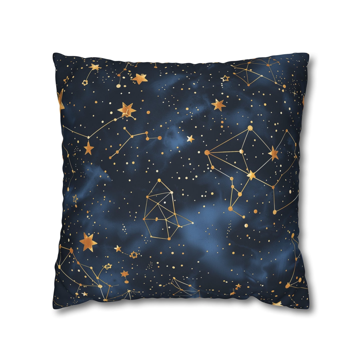 "Transform your bed with our Starry Night Pillowcase featuring seamless constellation pattern"