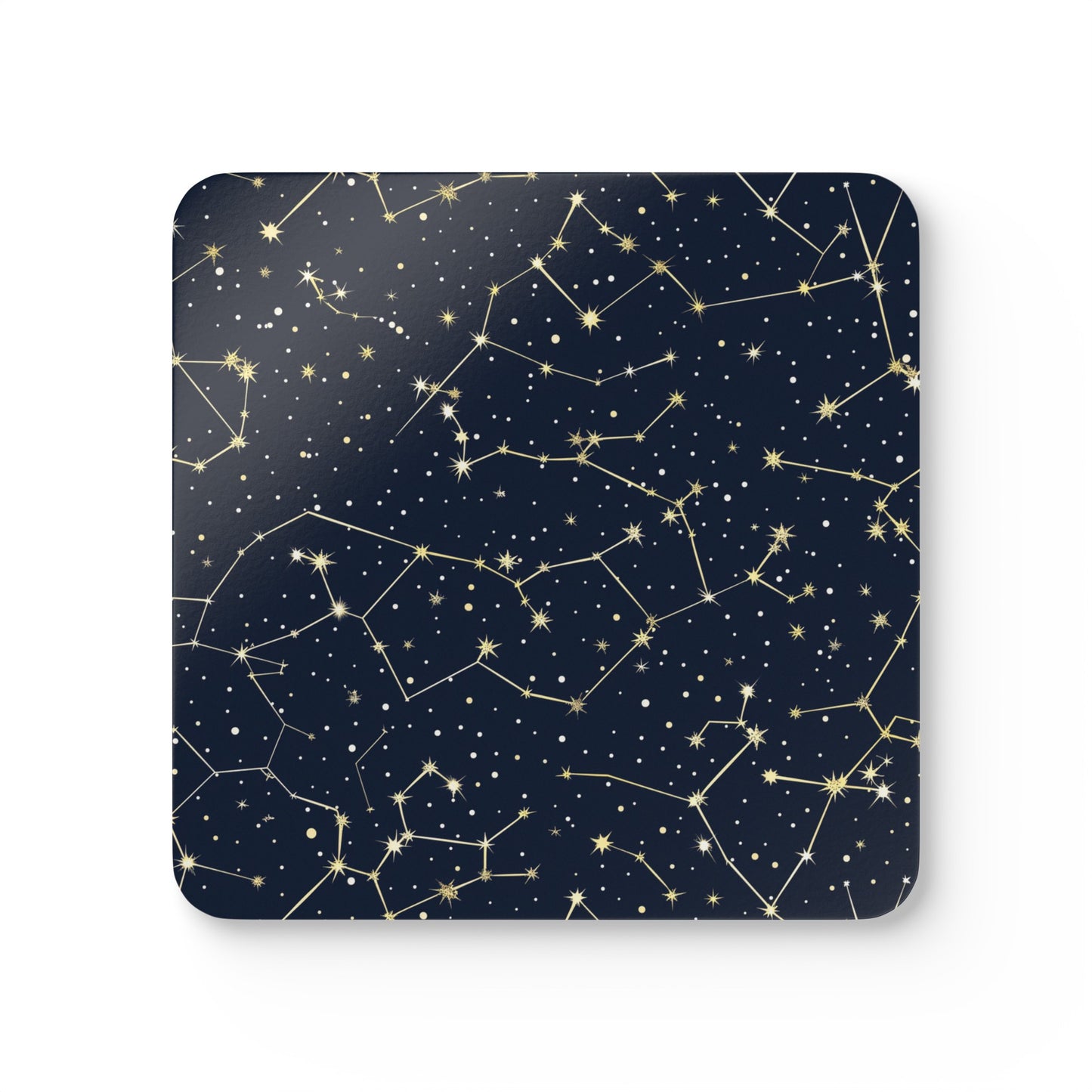 Starry Night Coaster Set: Celestial Corkwood Collection | Home Decor | Accessories, Coasters, Desk, Kitchen, Kitchen Accessories, Sublimation, Summer Picks | Prints with Passion