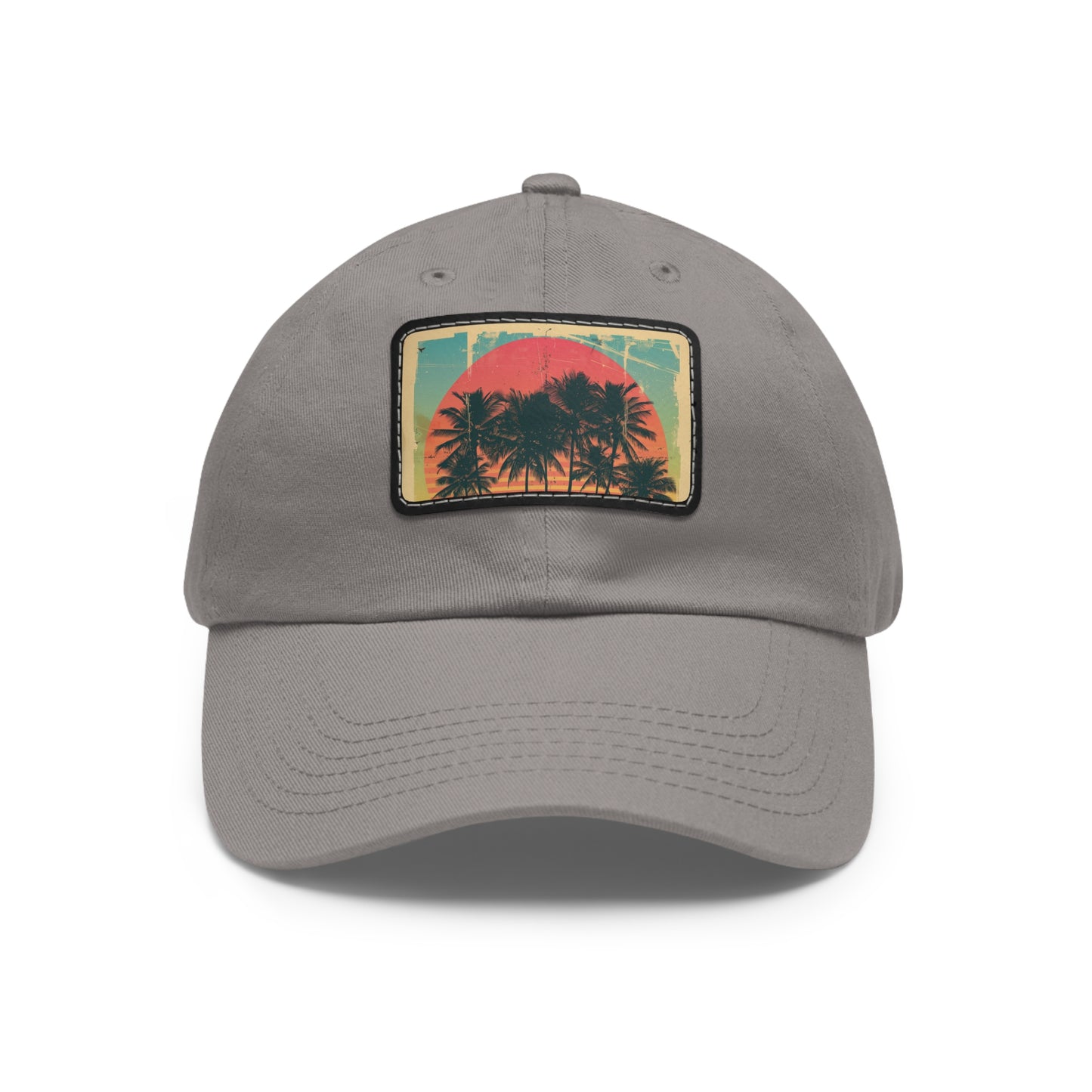 Sunset Palms Retro Cap