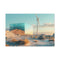 Futuristic Windmill in Glass Desert (Edition II) — Canvas Wall Art — Front Gallery-Wrapped Canvas View