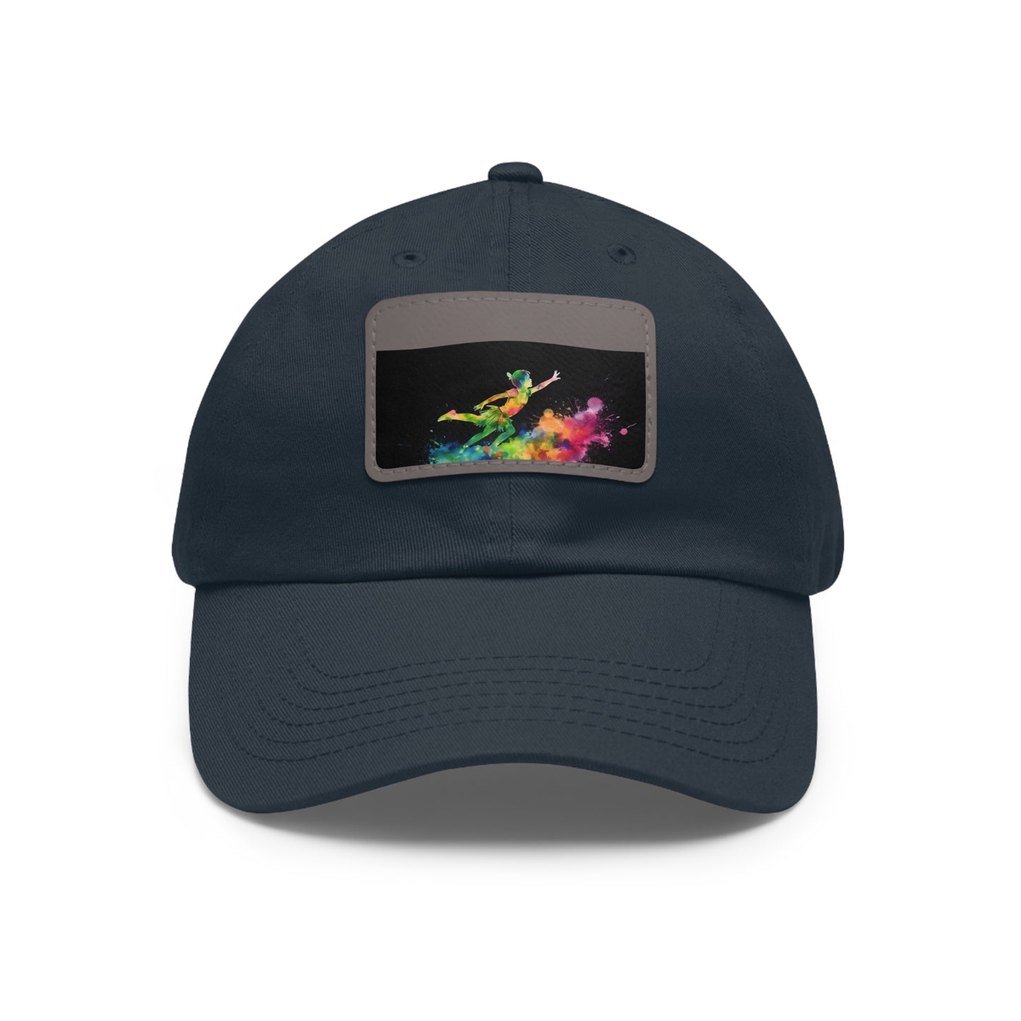 Neverland Neon Watercolor Cap