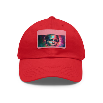 Neon Watercolor Charm: Charlize Theron Edition Baseball Cap