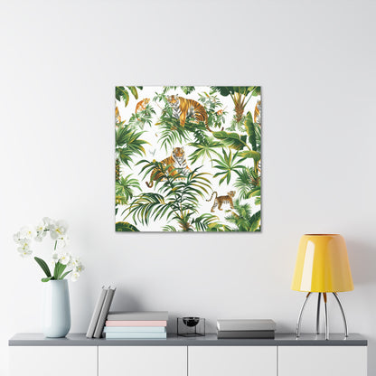 Tiger Jungle Safari Canvas Print