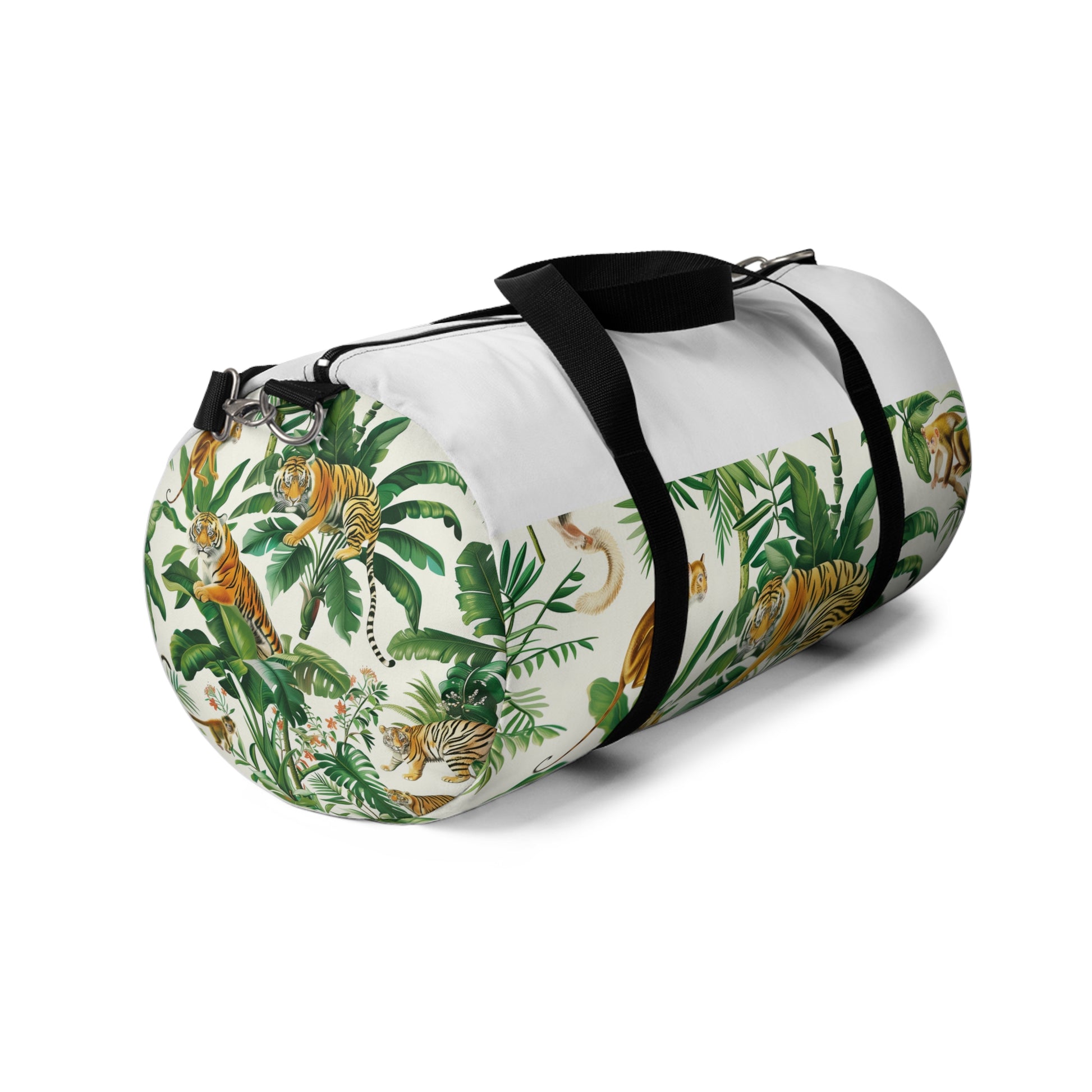 Tiger Jungle Safari Duffel Bag | Duffle Bags | Accessories, All Over Print, AOP, Assembled in the USA, Assembled in USA, Bags, Duffle, Made in the USA, Made in USA | Prints with Passion