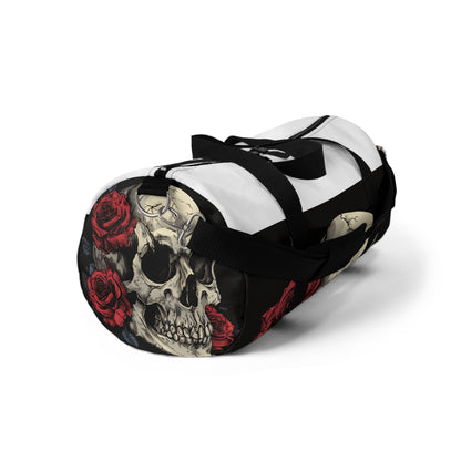 Skull and Rose Duffel Bag