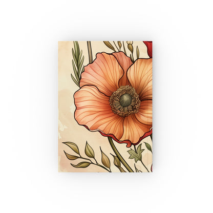 "Beautiful Floral Sketchbook | Blooming Inspiration | High-Quality Material | Perfect Gift Idea"