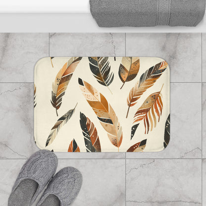 Feathered Boho Bliss Bath Mat