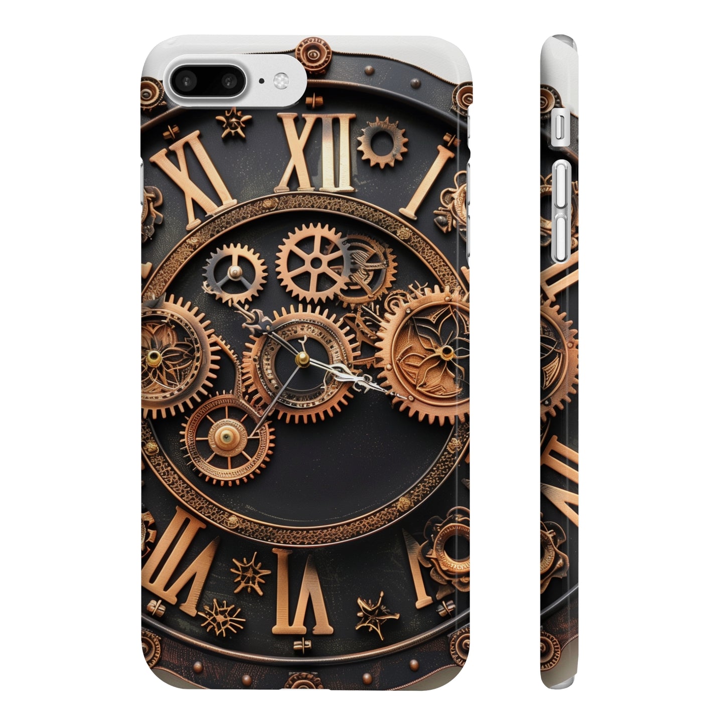 Steampunk Time: Intricate Clockwork Phone Case