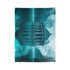 Glass Temple Submerged in Dream Lake Plush Fleece Throw Blanket