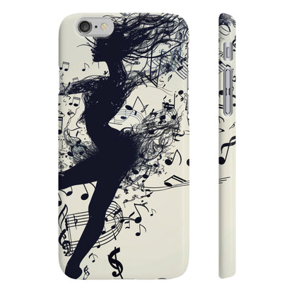 Dance to the Beat: Musical Silhouette Phone Case