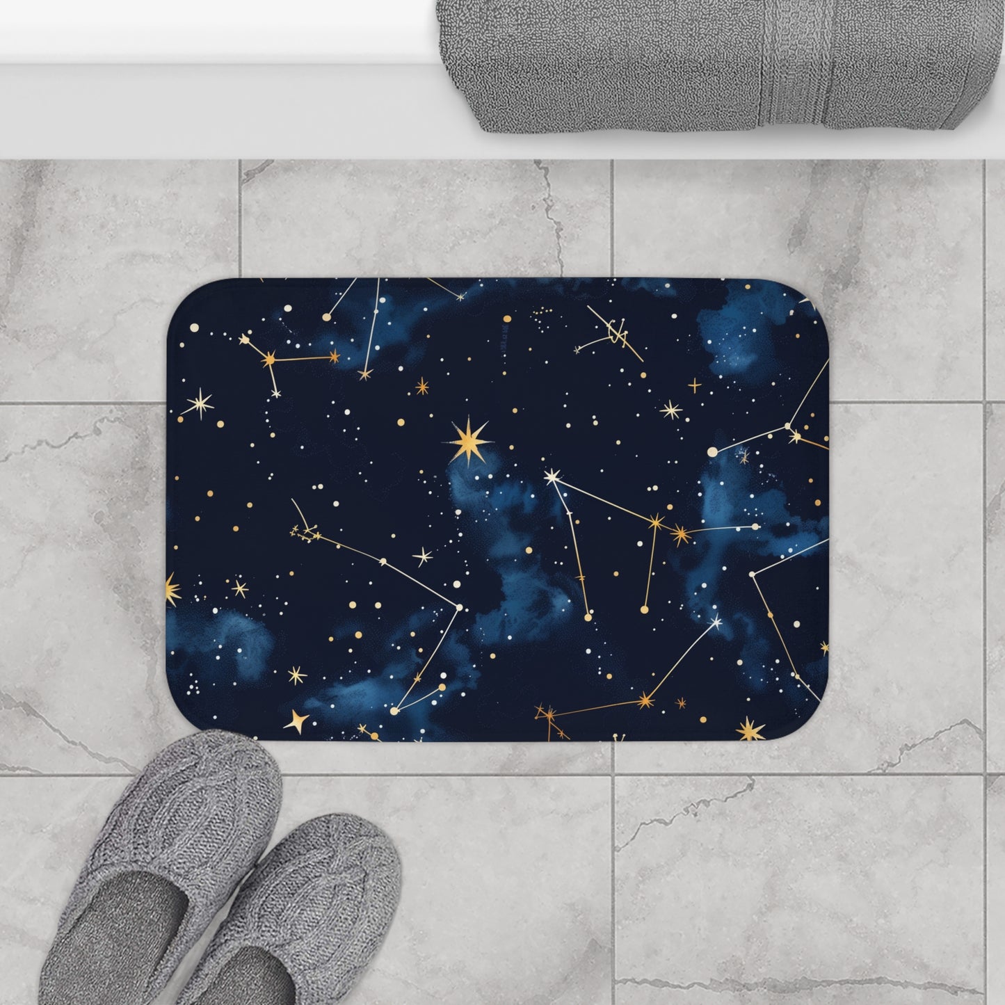 Starry Night Bath Mat