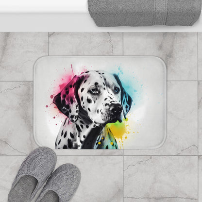 Dalmatian Charm Bath Mat | Bath Mats | Bath, Bathroom, Home & Living, Indoor, Sublimation | Prints with Passion