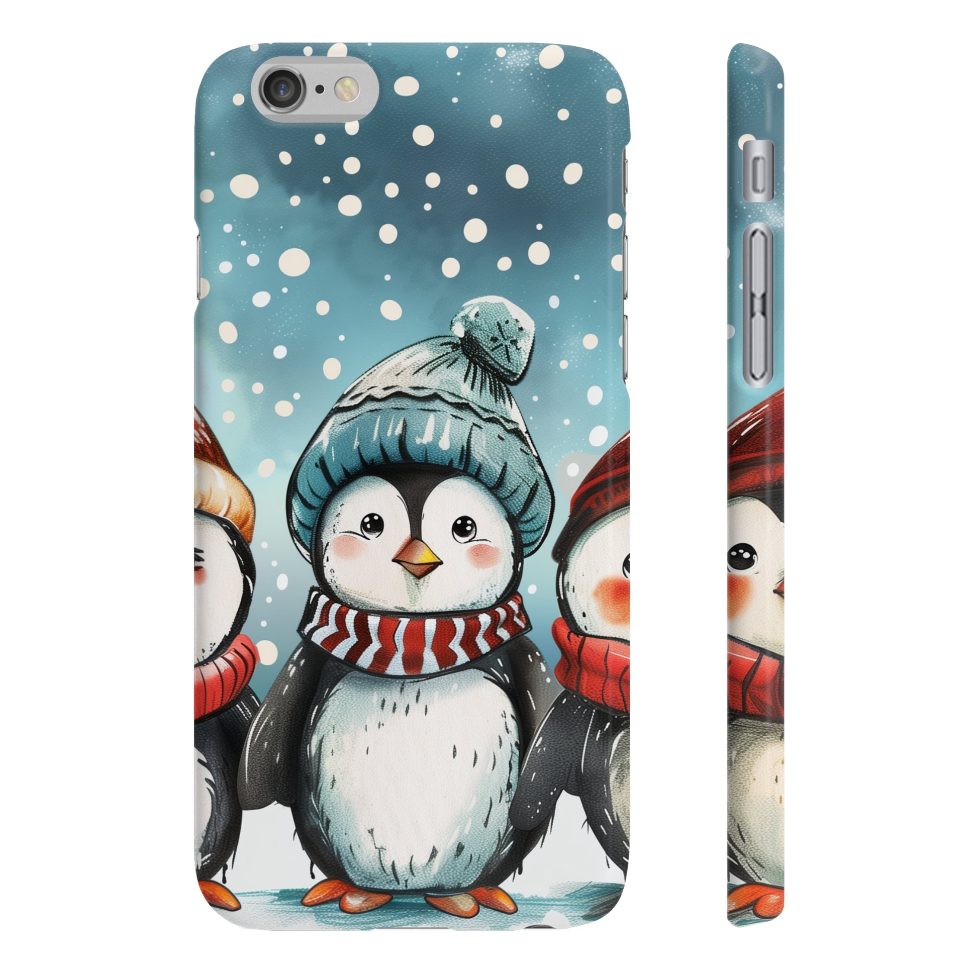 Penguin Party: Winter Wonderland Phone Case | Phone Case | Accessories, Glossy, iPhone Cases, Matte, Phone Cases, Samsung Cases, Slim | Prints with Passion