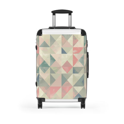 Precisely Pastel Geometrics Suitcase