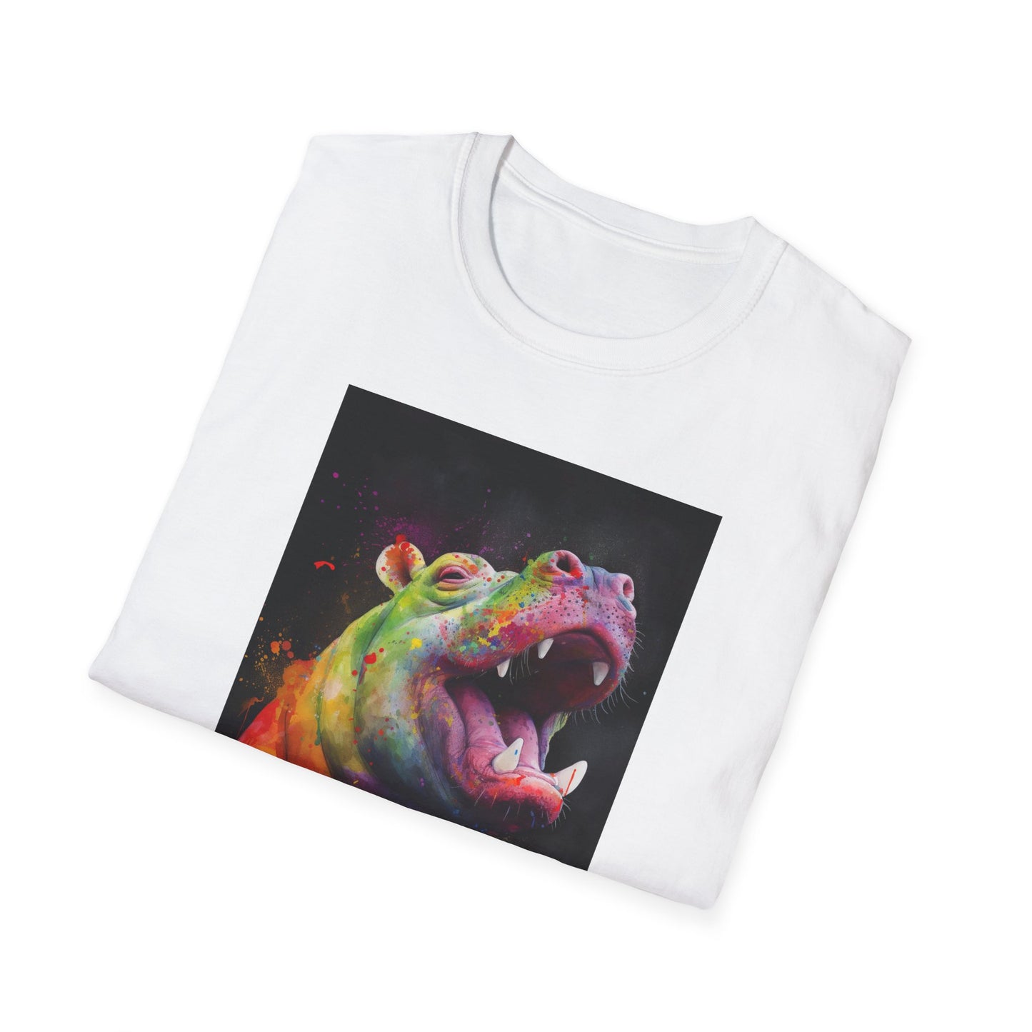 Joyful Hippo Delight Tee