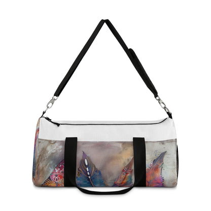 Boho Feather Duffel Bag