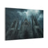 Gothic Cathedral in a Thunderstorm — Canvas Wall Art — Product Detail View 6