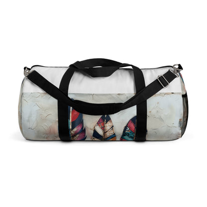 Boho Feather Duffel Bag