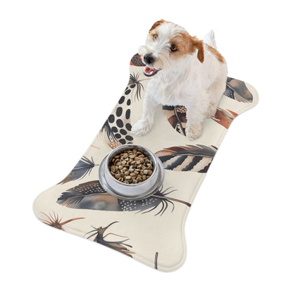 Chic Geometric Pet Feeding Mat