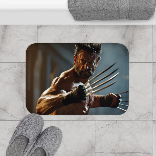 Wolverine Claws Bath Mat | Bath Mats | Bath, Bathroom, Home & Living, Indoor, Sublimation | Prints with Passion