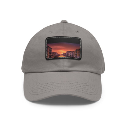 Vibrant Venetian Sunset Baseball Cap