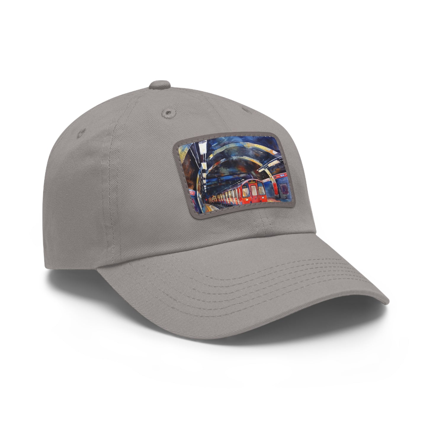 London Underground Watercolor Baseball Cap