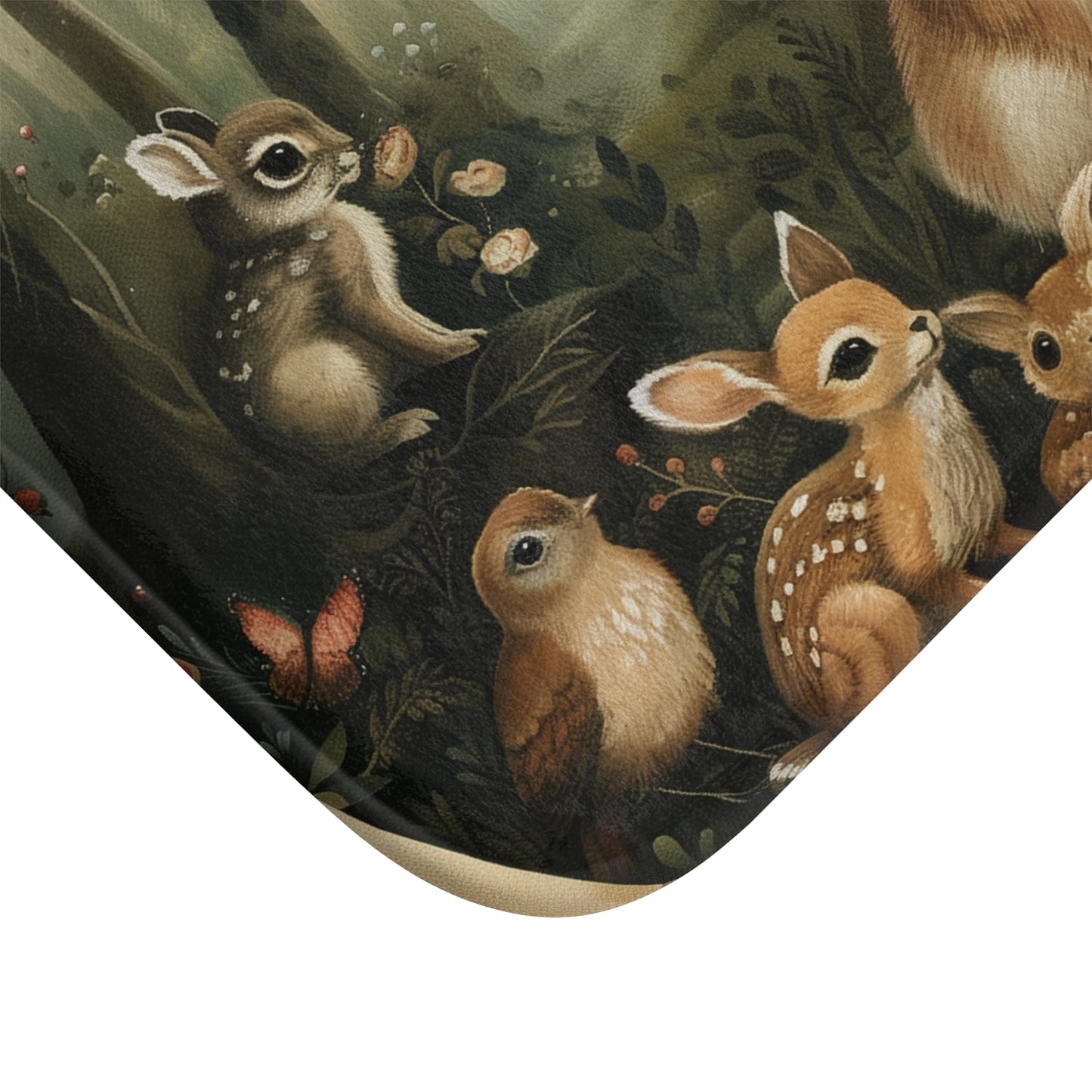 Forest Friends Bath Mat