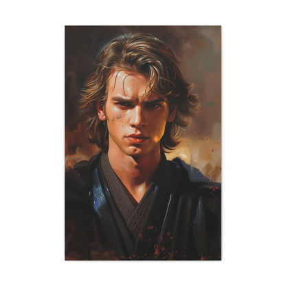 far away. 
Immerse yourself in the world of Star Wars with this Anakin Skywalker Lightsaber canvas print that pays homage to the chosen one himself. 
Anakin Skywalker Lightsaber