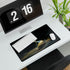 Cosmic Hourglass Leaking Stardust Fantasy XXL Extended Desk Mat - View 7 | Prints With Passion