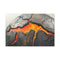 Cracked Planet with Lava Veins — Canvas Wall Art — Front Gallery-Wrapped Canvas View