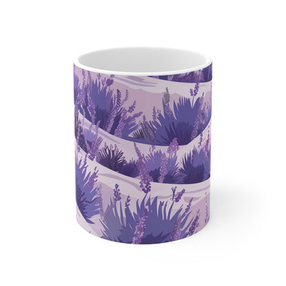 Lavender Fields Serenity Mug | Mugs | 11 oz, Ceramic, Coffee Mugs, Home & Living, Kitchen, Mugs, Sublimation | Prints with Passion