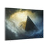 Pyramid Floating in Thunder Vortex — Canvas Wall Art — Product Detail View 6