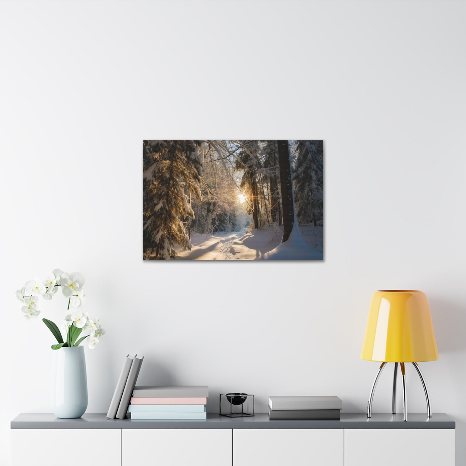 Winter Wonderland Canvas Print | Canvas | Art & Wall Decor, Canvas, Fall Picks, Hanging Hardware, Home & Living, Indoor, Top Spring Products, Valentine's Day promotion | Prints with Passion