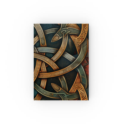 "Entwined: A Celtic Knotwork Journal - High-quality, versatile, and stylish journal adorned with intricate Celtic designs, perfect for all seasons. Makes a great gift! Explore now."