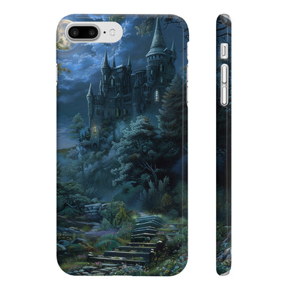 Enchanted Castle:Moonlit Forest Phone Case