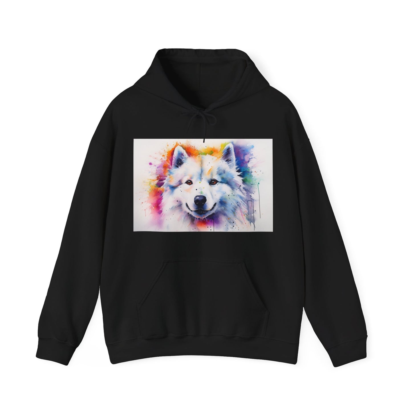 Smiling Samoyed Cloud Hoodie | Hoodies | DTG, Hoodies, Men's Clothing, Regular fit, Unisex, Women's Clothing | Prints with Passion