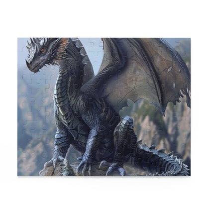 500-piece Dragon Fantasy jigsaw puzzle with stunning artwork for fantasy lovers and dragon enthusiasts.