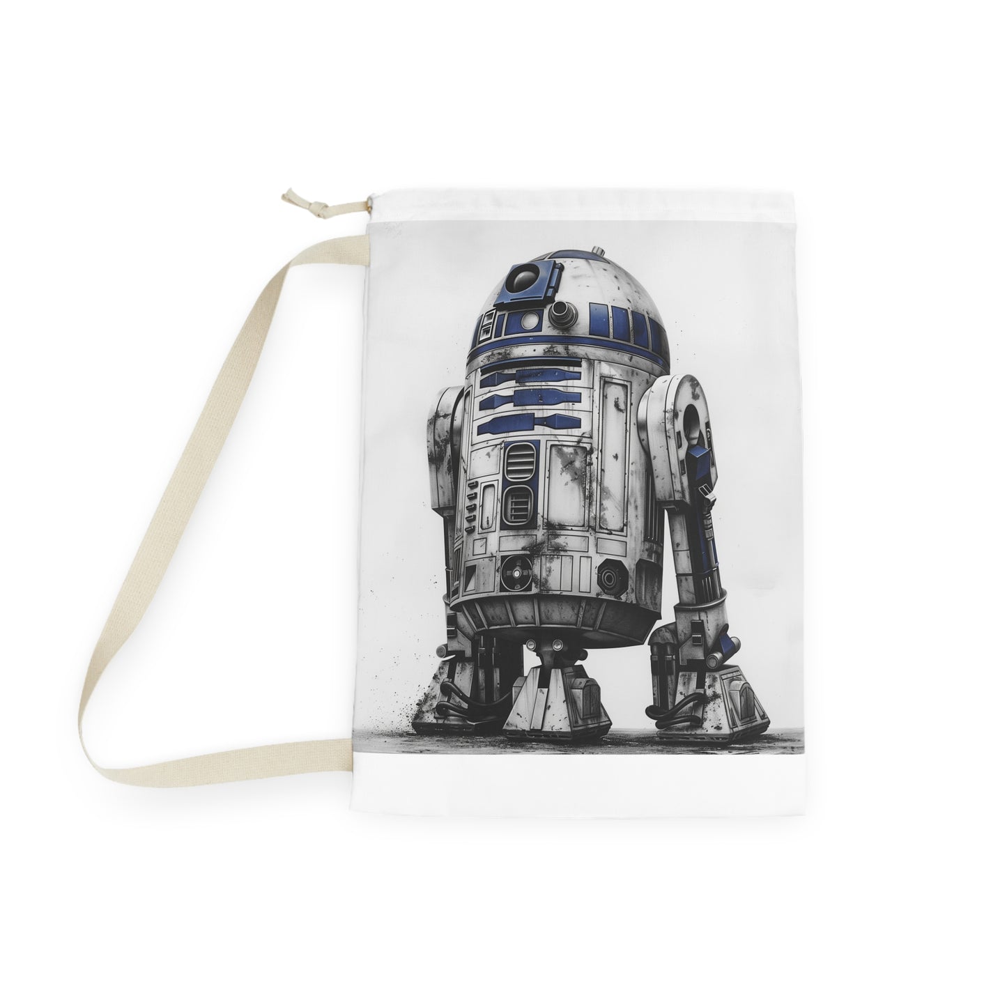 "R2-D2 Star Wars laundry bag - fun and nostalgic solution to organize dirty clothes"