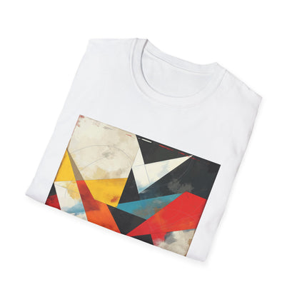 Geometric Symphony: Interwoven Worlds T-Shirt