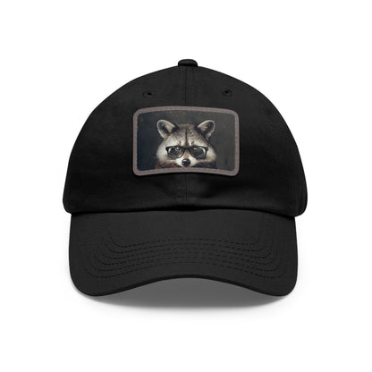 Racoon Chic: Hipster Glasses Cap